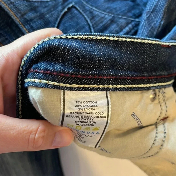 Habitual Monaco Boot Cut Mid Rise Jeans women’s size 31 EUC - Picture 4 of 7